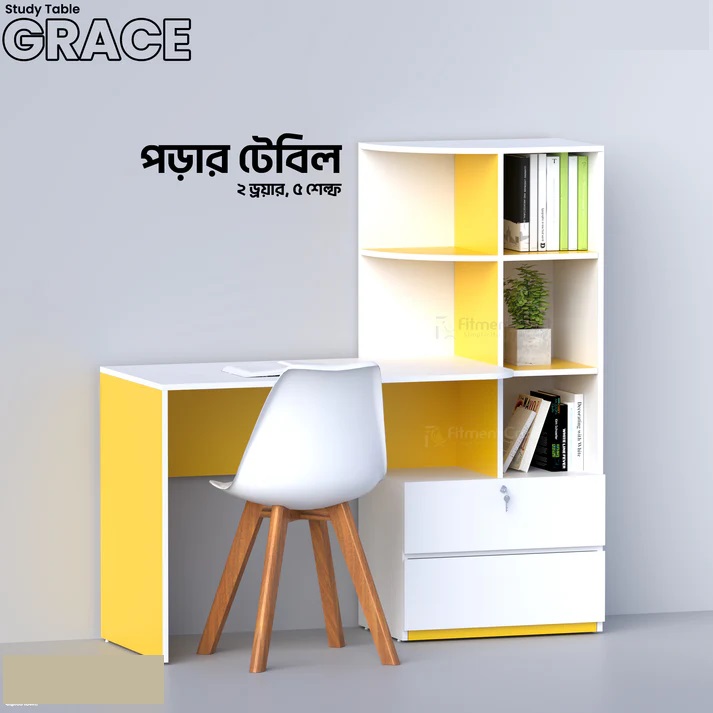 Grace - Study Table | TV1-004 - Image 3