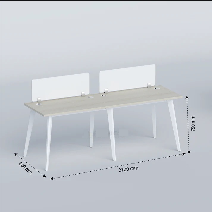 Zenora Side by Side | Two Seater Workstation - Image 3