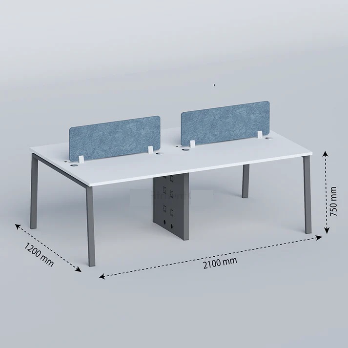 Tazri - face to face | four seater workstation - Image 5