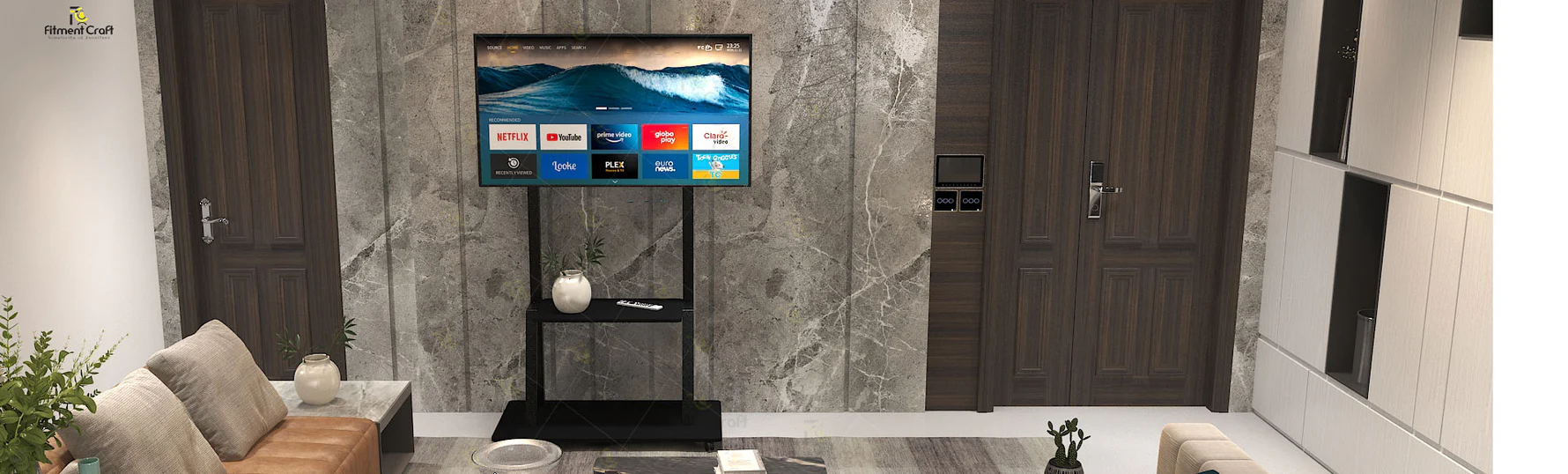 Modern TV Stand for Office/Home