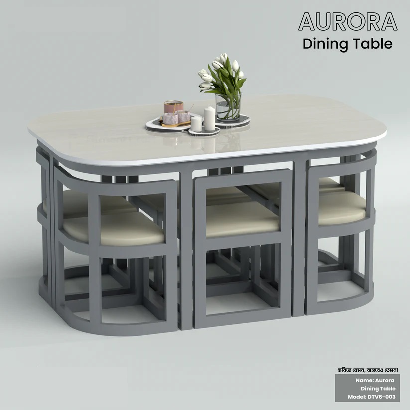 Aurora - Dining Table | DTV6-003 - Image 4