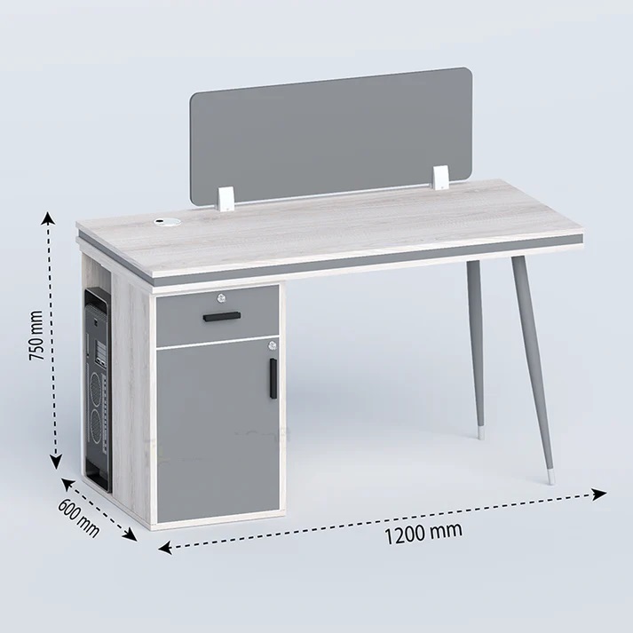 Cluster Single Seater| Workstation Table - Image 5